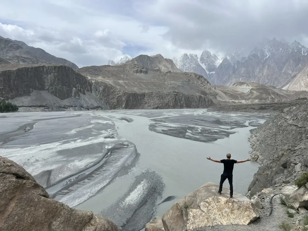 Dolina Hunza i rzeka, Pakistan