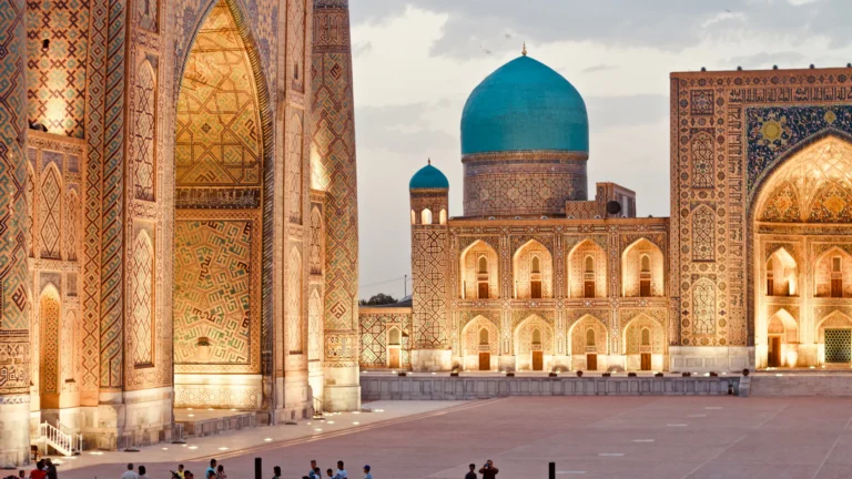 Samarkanda wieczorem